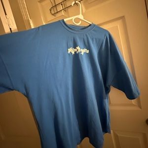 Palm Angels Blue Shirt